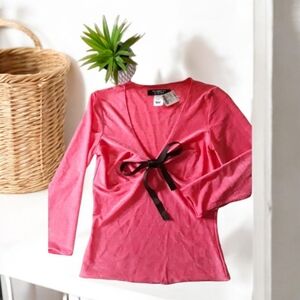 B. Moss bodycon Hippie top size small